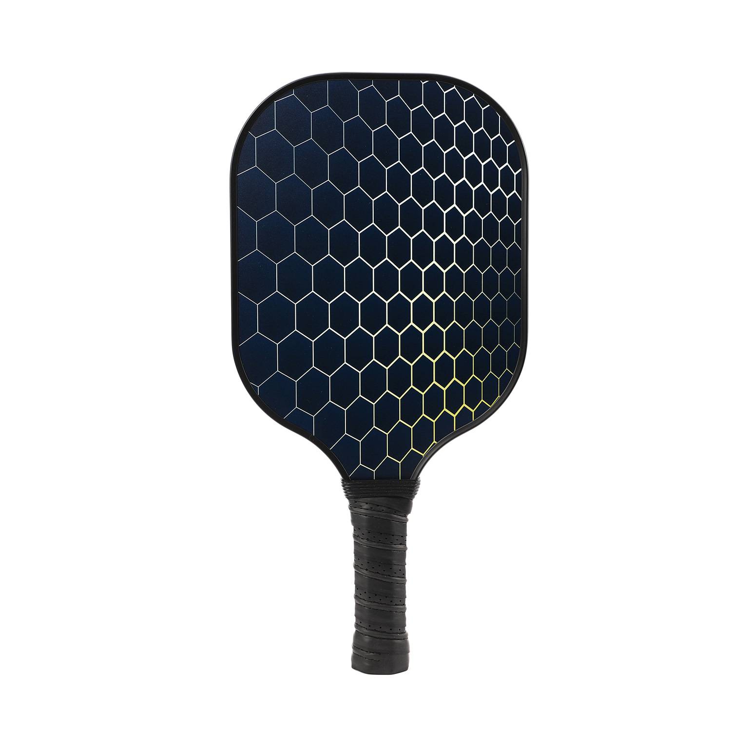 [Glass Fiber] Single racket (honeycomb)+2 ball [Bubble bag packaging]